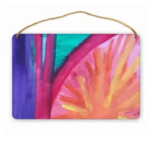 Colorful Straws Wood Painting (Multi-Size)