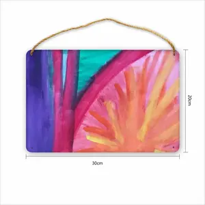 Colorful Straws Wood Painting (Multi-Size)