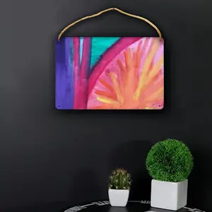 Colorful Straws Wood Painting (Multi-Size)