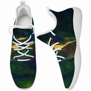 Men Beautiful Landscape Cheerleading Dance Shoes