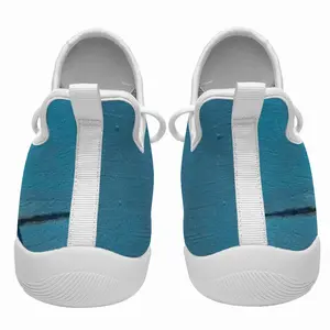 Men Waiting For A Walk On The Sea Cheerleading Dance Shoes