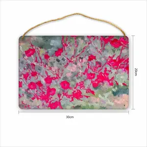 Dianthus Wood Painting (Multi-Size)