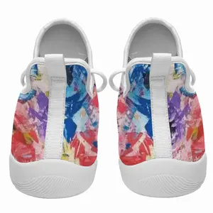 Men Flower Bouquet Cheerleading Dance Shoes