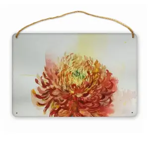 Autumn Flower Wood Painting (Multi-Size)