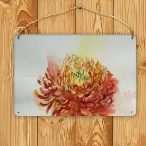 Autumn Flower Wood Painting (Multi-Size)