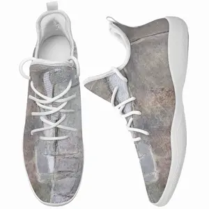 Men White Shape Cheerleading Dance Shoes