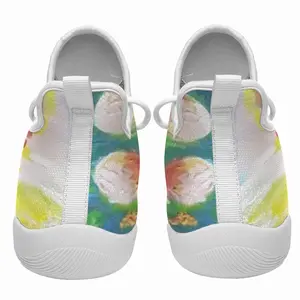 Men Beautiful Flowers Cheerleading Dance Shoes