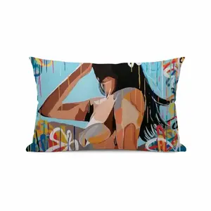 At The Beach Polyester Pillow (Rectangle, Multi-Size)