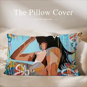 At The Beach Polyester Pillow (Rectangle, Multi-Size)