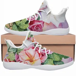 Men Roses In The Garden Cheerleading Dance Shoes