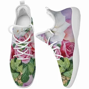 Men Roses In The Garden Cheerleading Dance Shoes