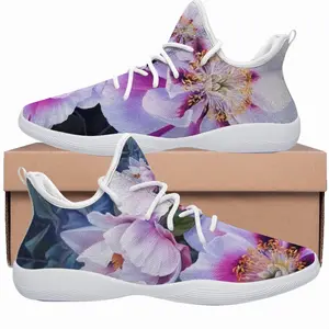 Men Peonies In The Garden Cheerleading Dance Shoes