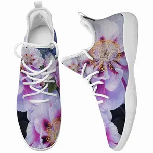 Men Peonies In The Garden Cheerleading Dance Shoes