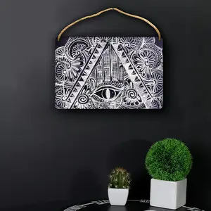 The All Seeing Eye Wood Painting (Multi-Size)