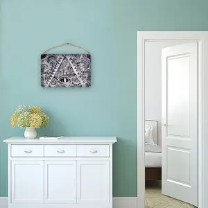 The All Seeing Eye Wood Painting (Multi-Size)