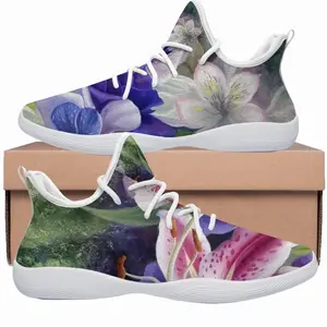 Men Floral Fantasy Cheerleading Dance Shoes