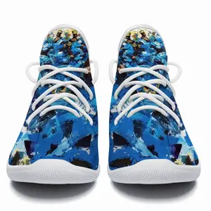 Men Kings Men In Blue Cheerleading Dance Shoes