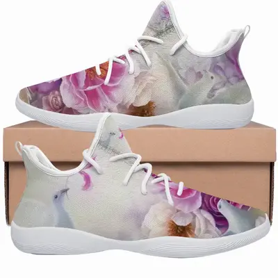 Men Floral Dance Cheerleading Dance Shoes