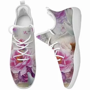 Men Floral Dance Cheerleading Dance Shoes