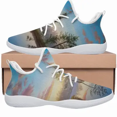 Men Sunset On The Lake Cheerleading Dance Shoes