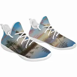 Men Sunset On The Lake Cheerleading Dance Shoes