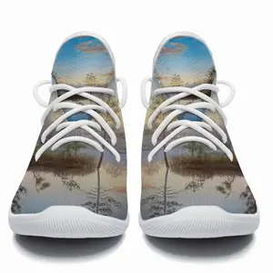 Men Sunset On The Lake Cheerleading Dance Shoes