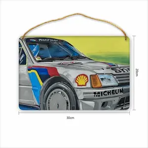 Peugeot 205 Wood Painting (Multi-Size)