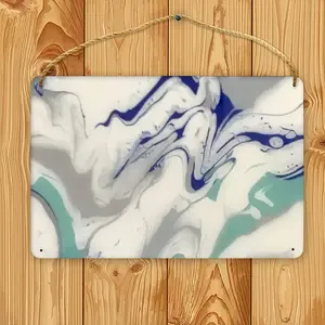 Arctic Edge Wood Painting (Multi-Size)