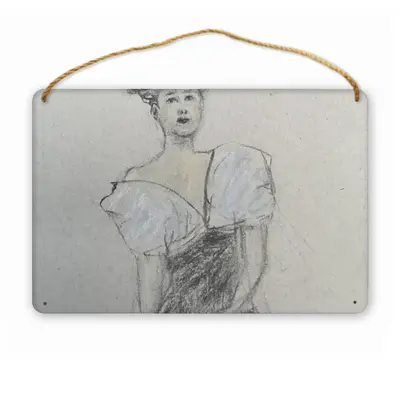 Madame Marie Wood Painting (Multi-Size)