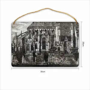 Notre Dame De Paris Wood Painting (Multi-Size)