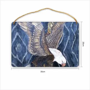 Eagle Scratch Wood Painting (Multi-Size)