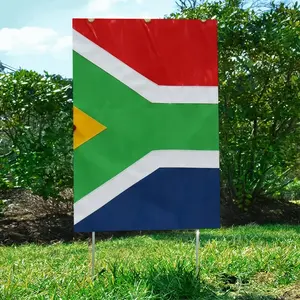 Pubic Flag South Africa Courtyard Signboard