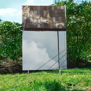 Rising And Falling Courtyard Signboard