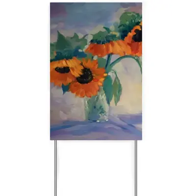 Sunflowers Courtyard Signboard