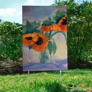 Sunflowers Courtyard Signboard