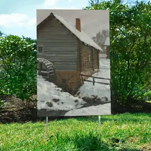 Old Mill Courtyard Signboard