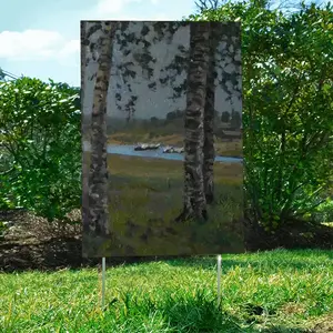 In The North Park Courtyard Signboard