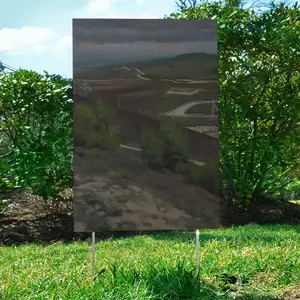 Roads Of The North Caucasus Courtyard Signboard