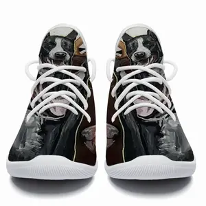 Men Barking Cheerleading Dance Shoes