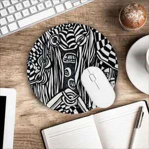 Webs Mouse Pad (Round)