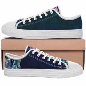 Men Wish You Flowers Nr B Retro Canvas Shoes