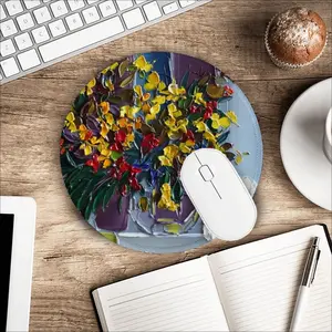 The Pleasure Of Flowers K Mouse Pad (Round)