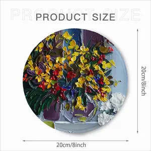 The Pleasure Of Flowers K Mouse Pad (Round)