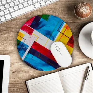 The Grexit Mouse Pad (Round)