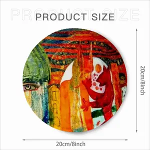 73 Fragment S Mouse Pad (Round)