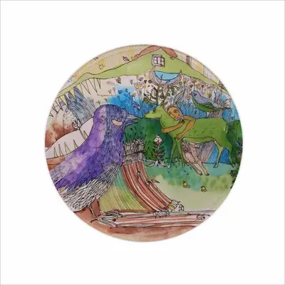 The Lee - Drawing Mouse Pad (Round)