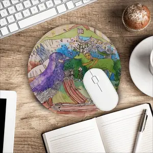 The Lee - Drawing Mouse Pad (Round)