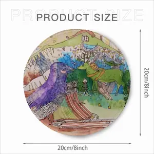 The Lee - Drawing Mouse Pad (Round)