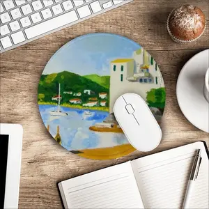 Cadaques (Spain) Mouse Pad (Round)