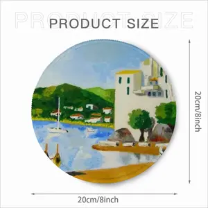 Cadaques (Spain) Mouse Pad (Round)